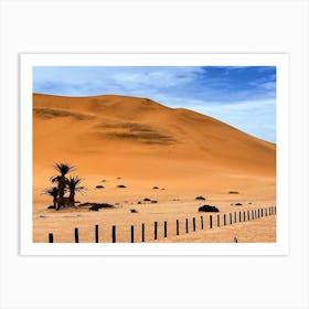 Namibian Desert Art Print