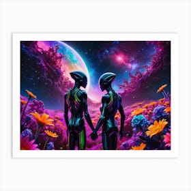 Interstellar Love 2 Art Print