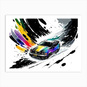 Car Painting 2 Art Print