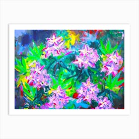 Rhododendrons Art Print