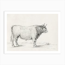 Standing Bull, Jean Bernard Art Print