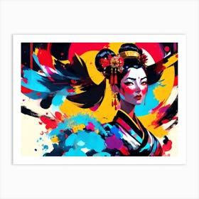 Geisha 120 Art Print