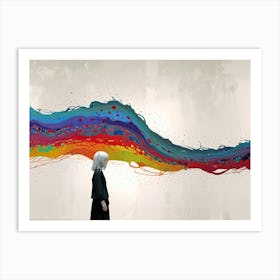 Splatter Painting 4 Art Print