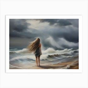 Rough Sea 7 Art Print