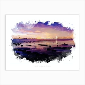 Pak Nai, Yuen Long, New Territories Art Print