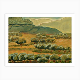 Sahara Pasture Art Print