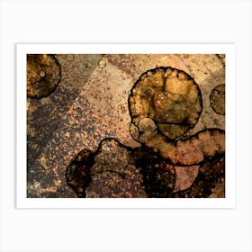 Abstract Dawn On Mars Art Print