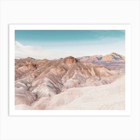 Death Valley Hills Art Print