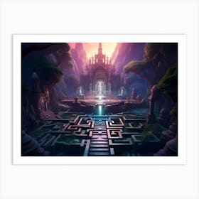 Labyrinth Art Print