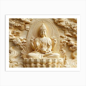 Buddha 4 Art Print