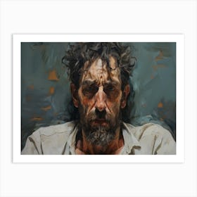 Man With A Beard 3 Art Print