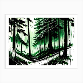 Forest 67 Art Print