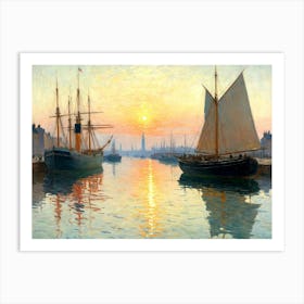 Impression Sunrise Art Print