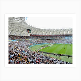 Maracana Soccer Stadium In Rio Brazil (Brazil Series) Art Print