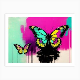 Butterfly Stock Videos & Royalty-Free Footage 7 Art Print