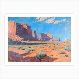 Western Landscapes Monument Valley 3 Art Print