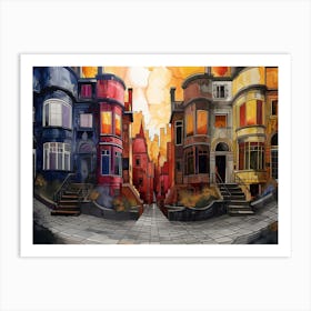 Cityscape 5 Art Print