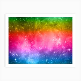 Spectrem Galaxy Space Background Art Print