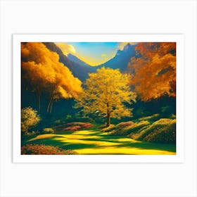 Tree In The Forest 5 Art Print