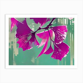 Ginkgo Leaves 41 Art Print