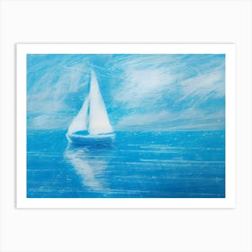 Sailboat 2 Art Print