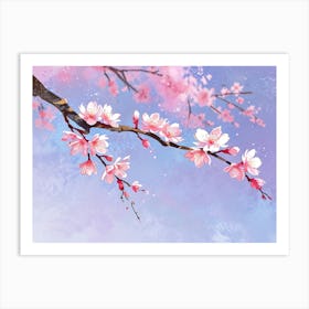 Cherry Blossoms 65 Art Print