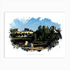 Forks National Historic Site, Winnipeg, Canada Art Print