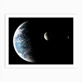 Science Space Fantasy Art Print