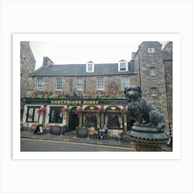 Greyfriars Bobby, Edinburgh, Scotland Art Print