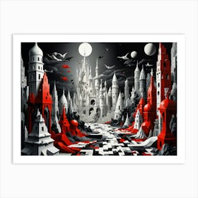 'The Castle' Art Print