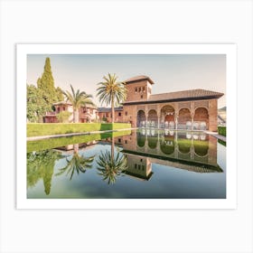 Alhambra Gardens Art Print