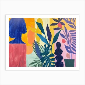 Contemporary Artwork Inspired By Henri Matisse 8 Art Print