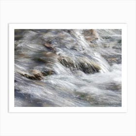 Turbulent Water Long Exposure Art Print