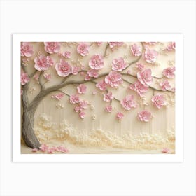 Cherry Blossom Tree 12 Art Print