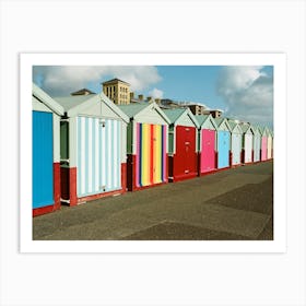 Brighton Beach Huts Art Print