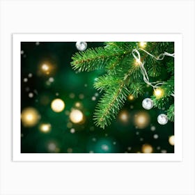 Christmas Tree 90 Art Print