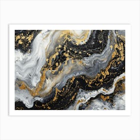 Abstract Painting 1040 Art Print