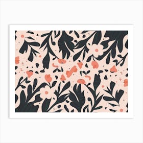 Floral Pattern 7 Art Print