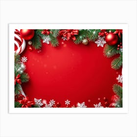 Christmas Background 7 Art Print