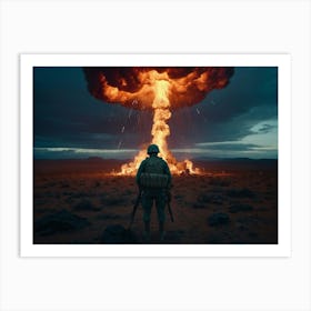 Atomic Bomb Art Print