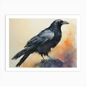 Crows Art Print