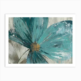 Blue Flower Art Print