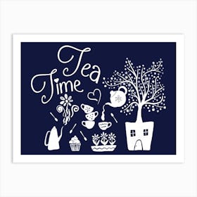 Tea Time Art Print