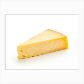 Slice Of Cheese 1 Art Print