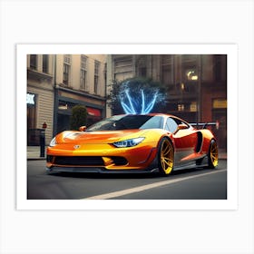 Mclaren Gt 1 Art Print