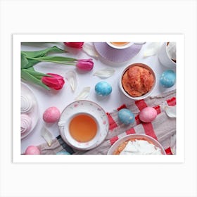 Easter Table 15 Art Print