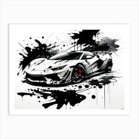 Lamborghini 227 Art Print