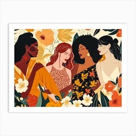 Women Of Color 24 Art Print