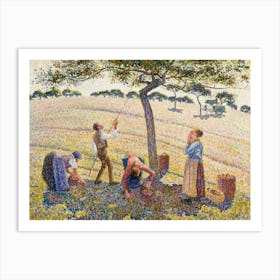 Apple Harvest (1888), Camille Pissarro Art Print