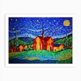 Sky at Night Art Print